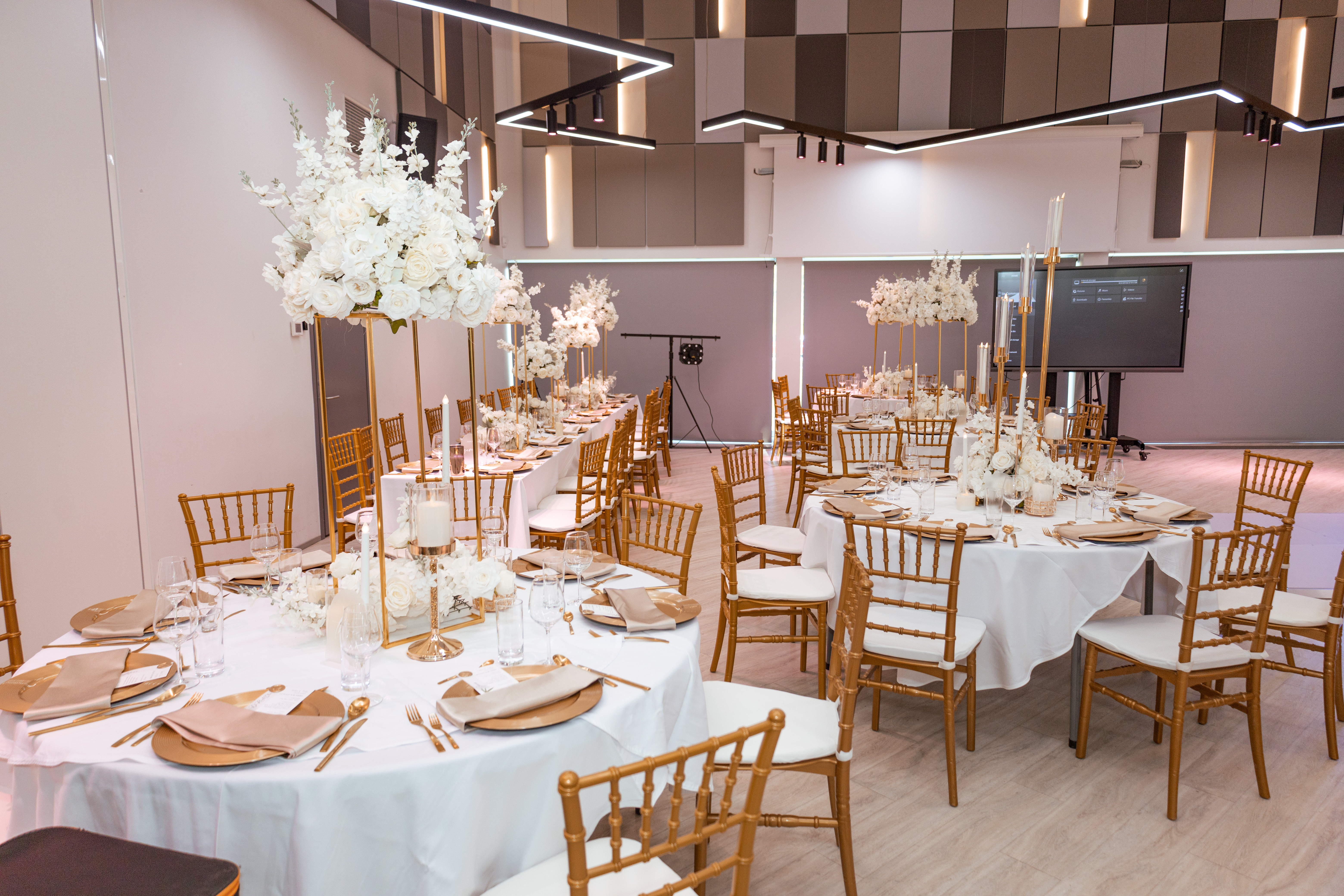 Table Decorations - Gold